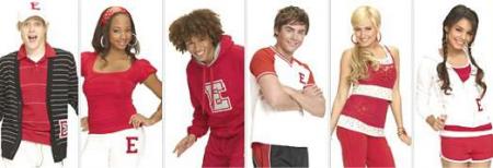 Ryan,Taylor,Chad,Troy,Sharpay,Gabriella